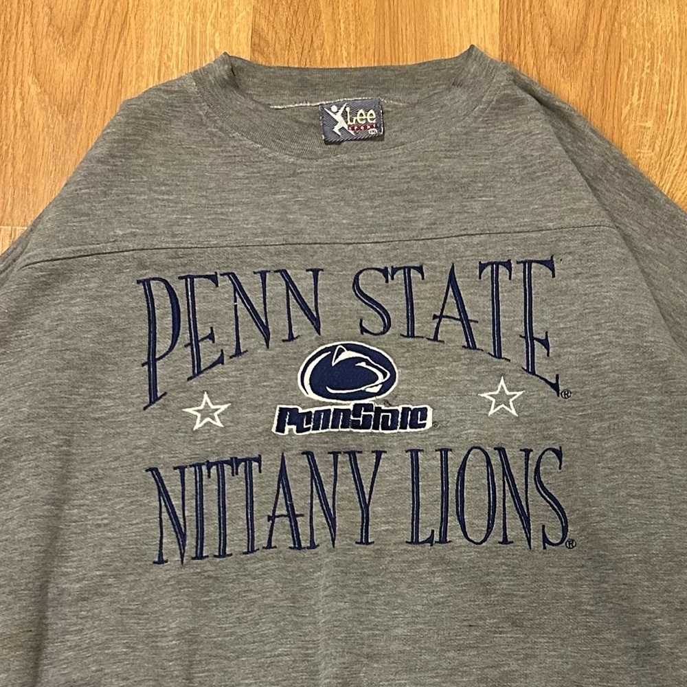 Vintage Penn State Nittany Lions Gray Crewneck Sweater